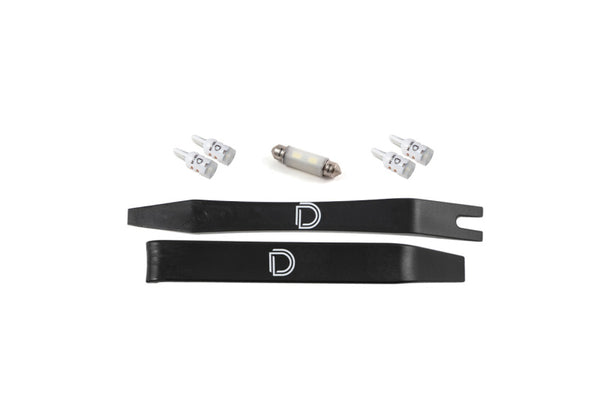 Diode Dynamics 05-09 d Mustang Interior LED Kit Cool White Stage 2 - DD0516 for 2005-2009 Ford Mustang - front view