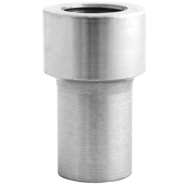 QA1 Tube Adapter - 1-1/2in OD - Smooth - Left Hand - 3/4-16 Thread .250 Wall - Alloy - 1844-138 by QA1 - front view