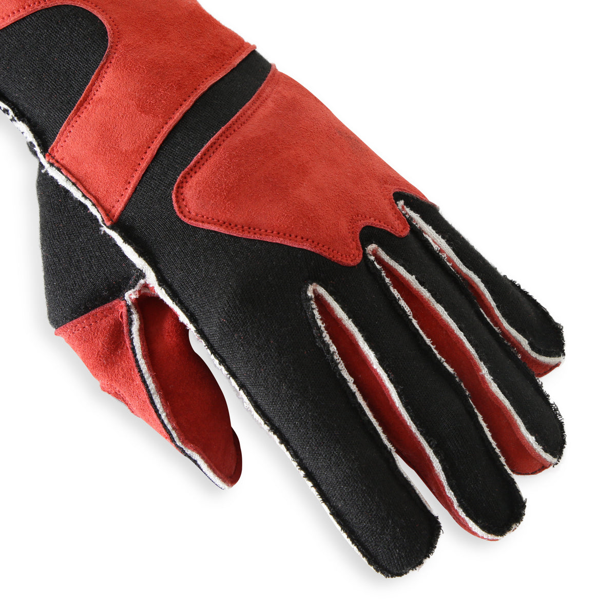 RaceQuip SFI-5 Red/Black Medium Outseam w/ Closure Glove