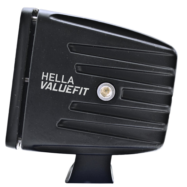 Hella HVF Cube 4 LED Off Road Kit - 3.1in 2X12W - 357204821 by Hella - front view