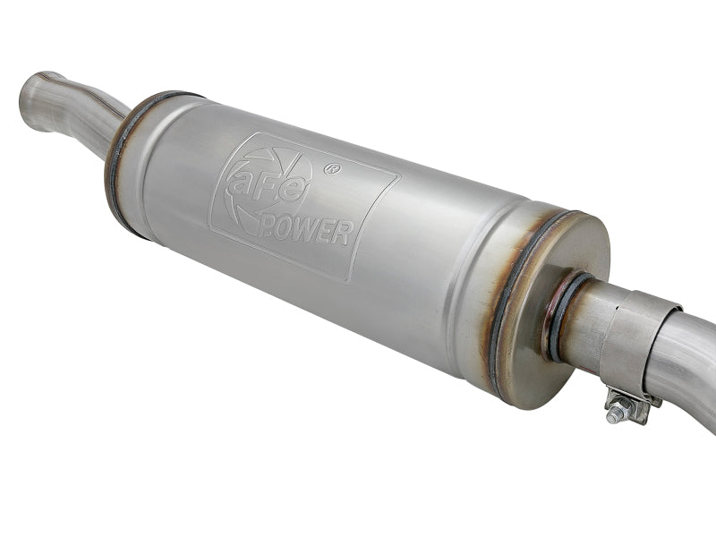 aFe MACH Force-Xp 2.5in Catback High-Tuck Exhaust 18-21 Jeep Wrangler (JL)3.6L 4-Door - Polished Tip - 49-48065-1P