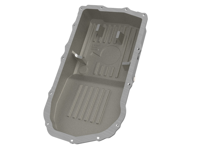 aFe POWER 21-24 RAM 1550 TRX Pro Series Transmission Pan Black w/ Machined Fins - 46-71310B