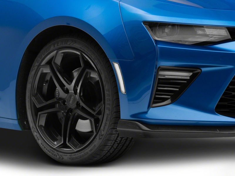 Raxiom 16-23 Chevrolet Camaro Axial Series LED Front and Rear Side Markers- Clear - CC2933