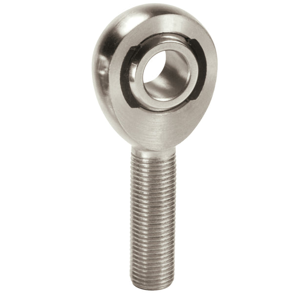 QA1 X Series Endura Rod End - Male/Left Hand - 12mm Bore x M12x1.75 - Alloy Steel - MXML12 by QA1 - front view