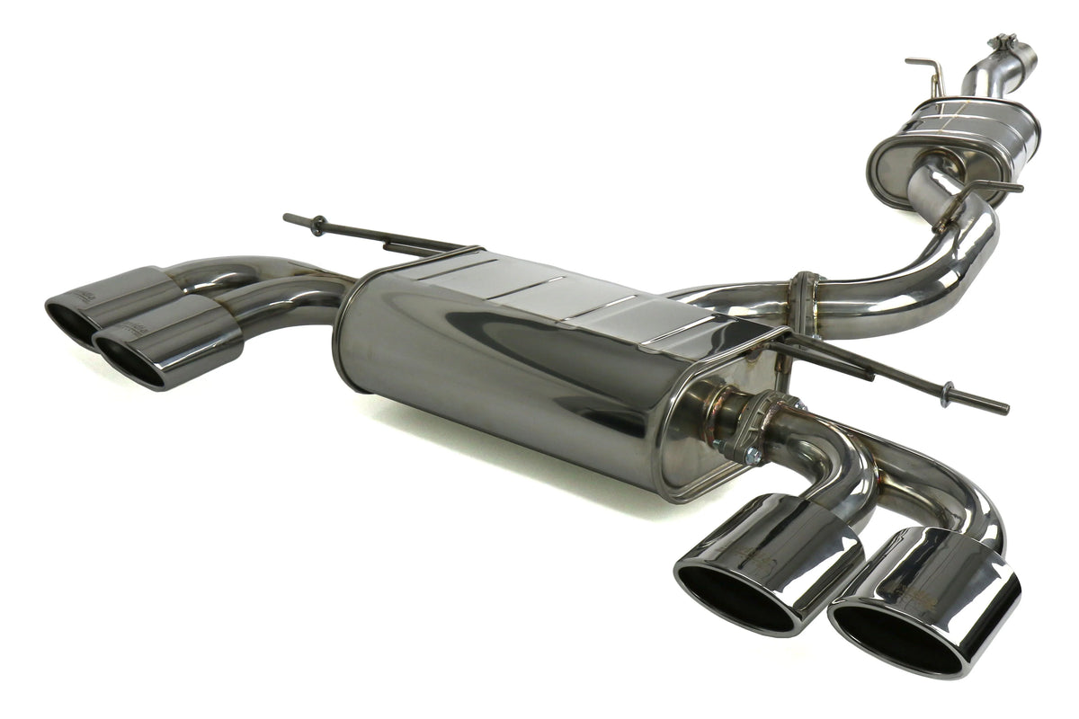 Invidia 15+ VW Golf-R Q300 w/ Oval Stainless Steel Tips Cat-Back Exhaust