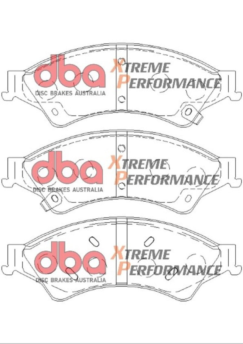 DBA 11-15 Ford Ranger 2.2L Diesel 2Dr XP Performance Front Brake Pads - DB2074XP