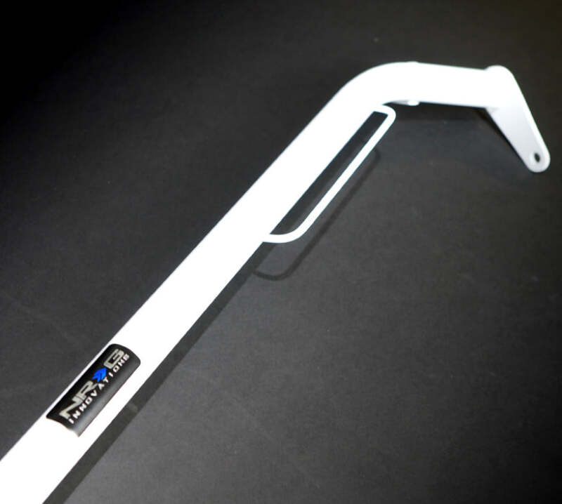 NRG Harness Bar 47in. - White - HBR-001WT - close-up view