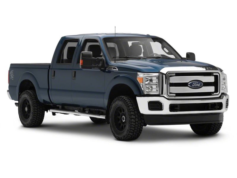 Raxiom 11-16 Ford F-250 Super Duty LED Projector Headlights - Chrome Housing (Clear Lens) - SD3621