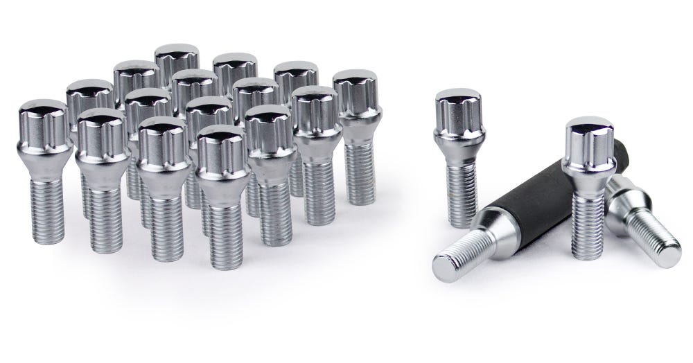 Gorilla Automotive - 5lug 12-1.50 Spline Bolt Wik CHR 27mm - K5BS-12150X27GR