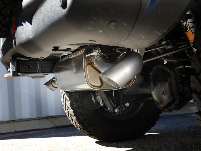 aFe MACHForce XP 304 Stainless Steel Exhaust Tip Upgrade 21-23 Jeep Wrangler JL Rubicon - 49C38102-H