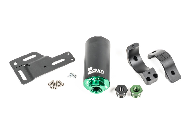 Radium Engineering Fuel Filter Kit Mitsubishi EVO 1-6 Stainless Filter - 20-1329-03
