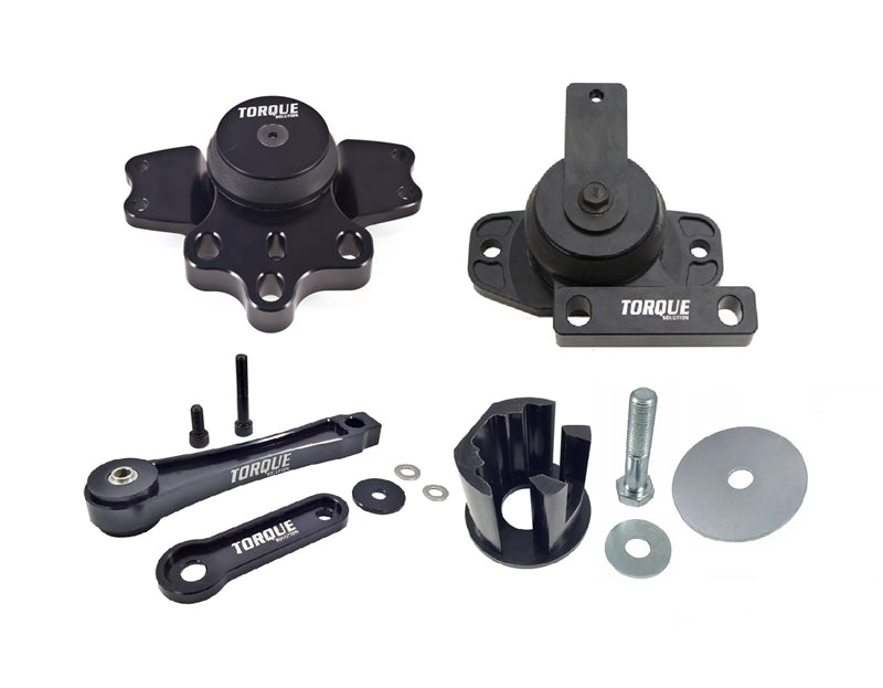 Torque Solution Engine Transmission &amp; Pendulum Mount Kit w/ Street Insert VW 2009-2014 2.0 TSI - TS-VW-012P-BS