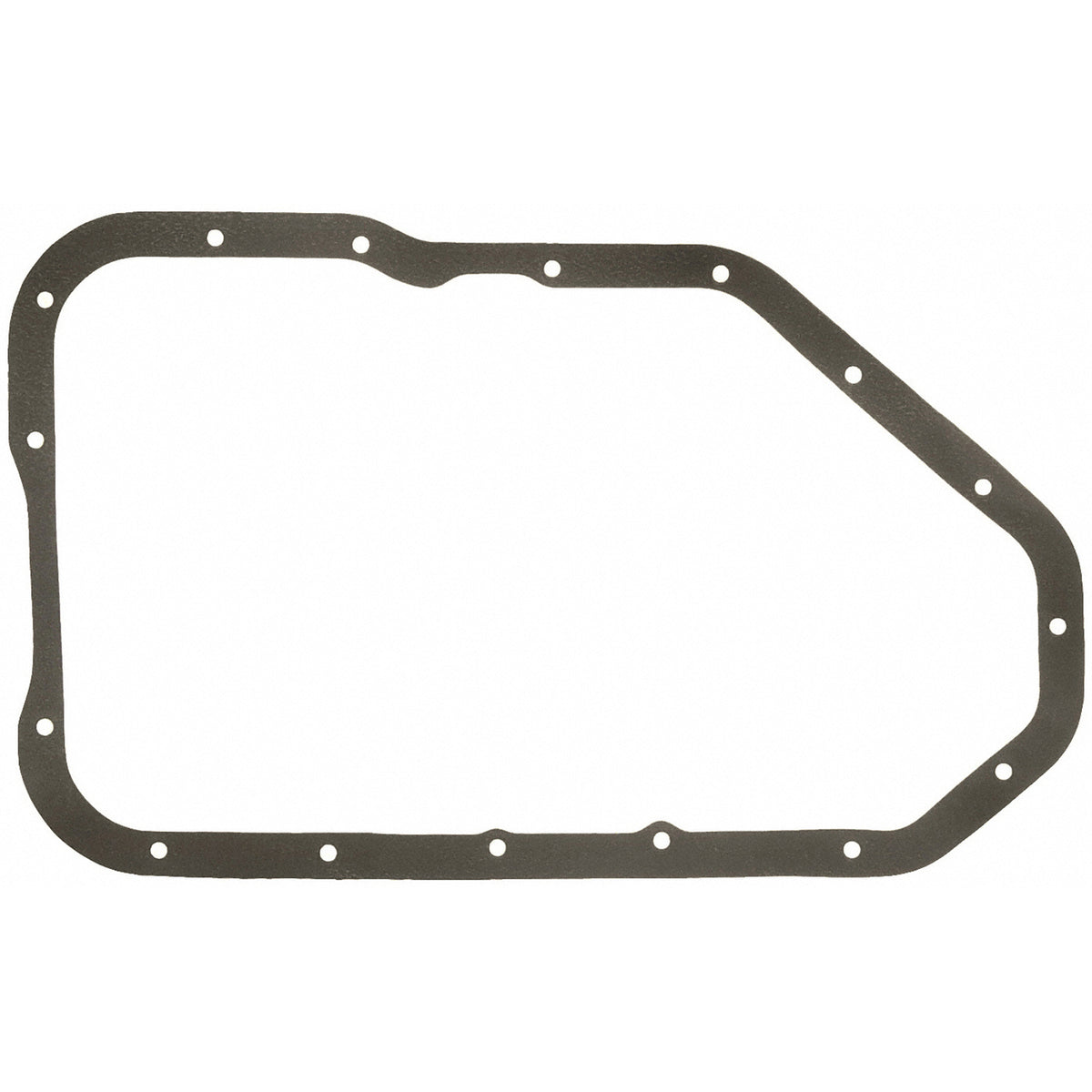 Fel-Pro Chevrolet Caprice TOS 18662 Transmission Oil Pan Gasket 16 Bolt Hole One Piece Gasket - TOS18662 for 1981-1990 Chevrolet Caprice - front view