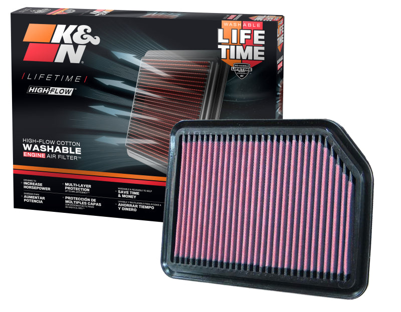 K&amp;N 05-10 Suzuki Grand Vitara Drop In Air Filter - 33-2361
