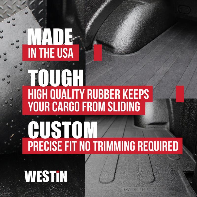 Westin 2015-2018 Ford F-150 (6.5ft Bed) Truck Bed Mat - Black - 50-6365