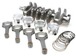 Brian Crower Scion tC 2AZFE Stroker Kit - 102mm Stroke Billet Crank bROD Rods Custom Pistons - BC0349 for 2002-2009 Toyota Ca