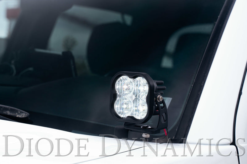 Diode Dynamics 16-21 Toyota Tacoma Stage Series 2in LED Ditch Light Kit - Sport Yellow Combo - DD6377