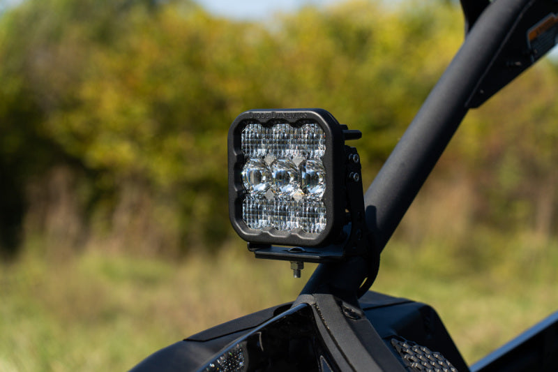 Diode Dynamics 17-24 Can-Am Maverick X3 SS5 Stage Series Ditch Light Kit - Pro Yellow Combo - DD7871