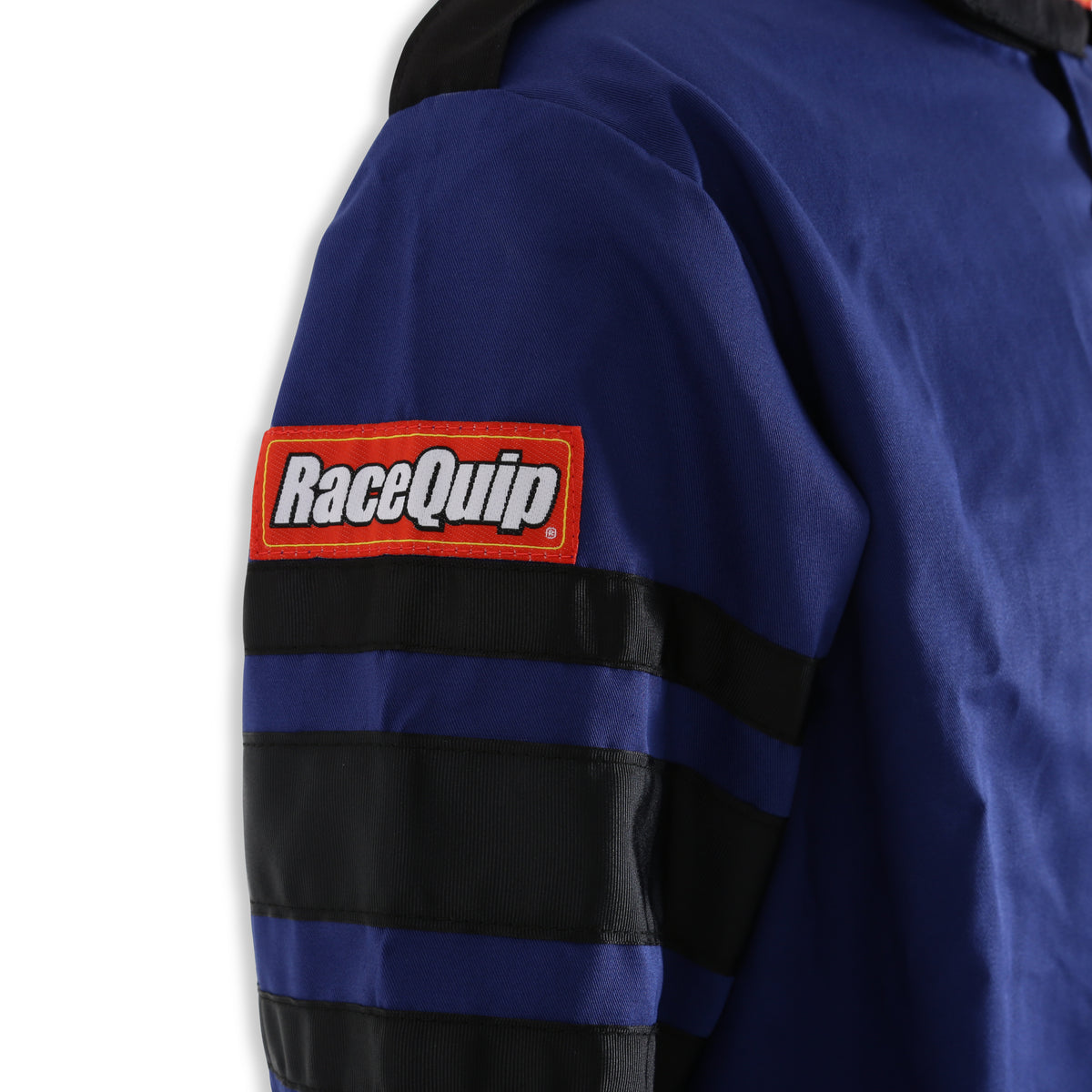 RaceQuip Blue SFI-1 1-L Jacket - Large