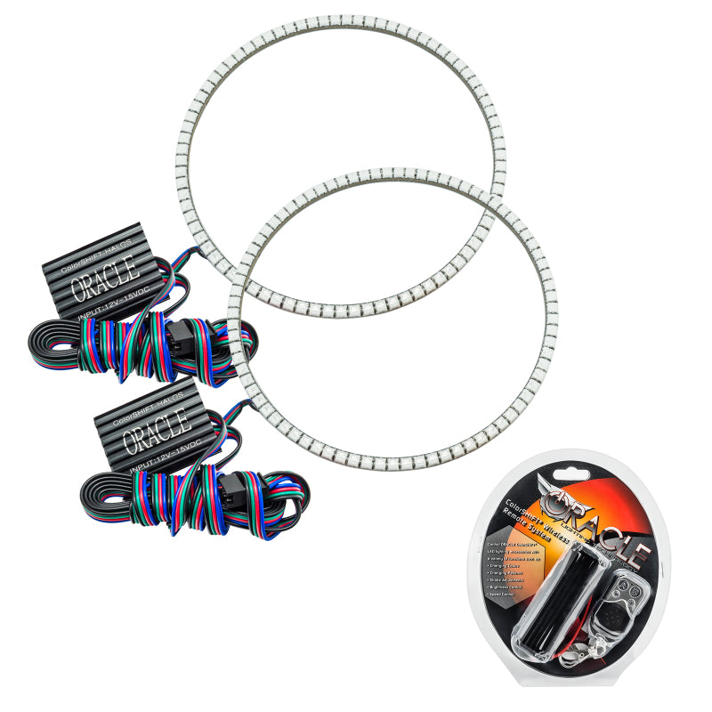 Oracle 7in Round Exterior Waterproof LED Halo Kit - ColorSHIFT- 3981-330