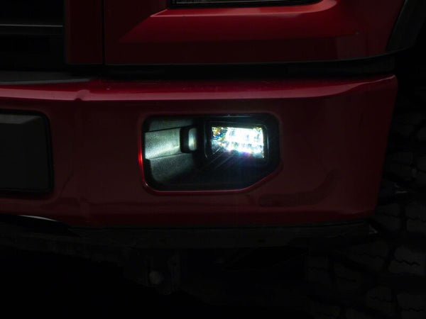 Raxiom 15-20 Ford F-150 Dual Function LED Fog Lights- White/Yellow - T600195 - front view
