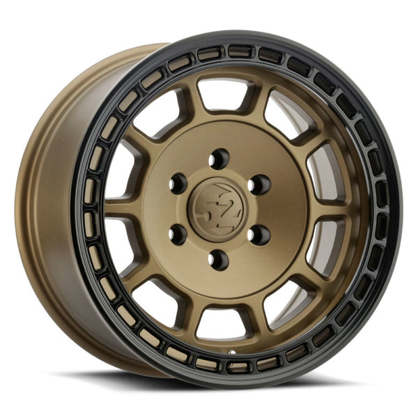 fifteen52 Traverse HD 17x8.5 6x139.7 0mm ET 106.2mm Center Bore Block Bronze Wheel - RHDBB-178569-00 for 2021-2026 Ford Bronc