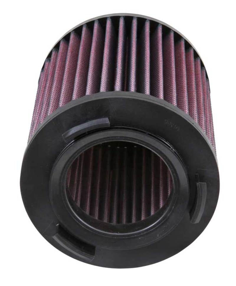 K&amp;N Filter Universal Rubber Filter - Round Straight  3in ID x  5 5/8in OD x 6in Height - E-0655