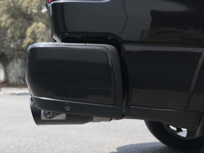 aFe MACH Force-XP 4-1/2in Steel OE Replacement Exhaust Tips - 2021+ Dodge Ram (5.7L V8) - Black - 49C42073-B