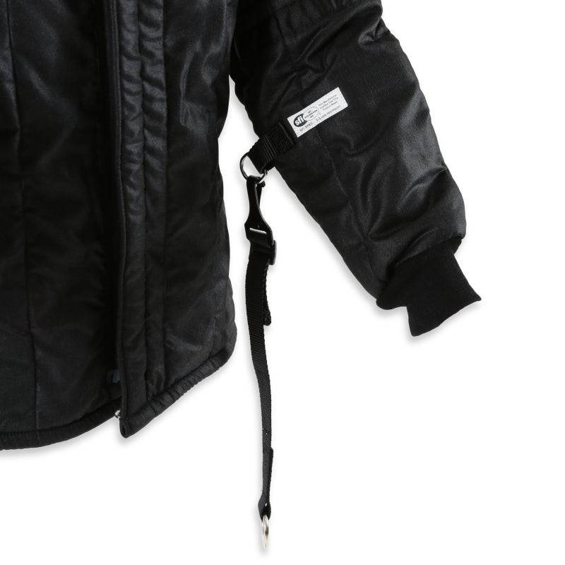 RaceQuip SFI-15 Jacket Black Medium - 91919939RQP