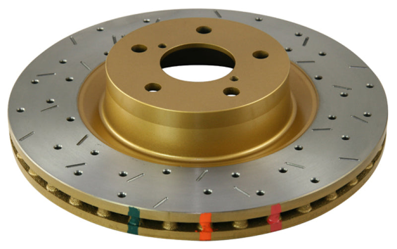 DBA 00-06 Audi TT Front 4000 Series Drilled &amp; Slotted Rotor