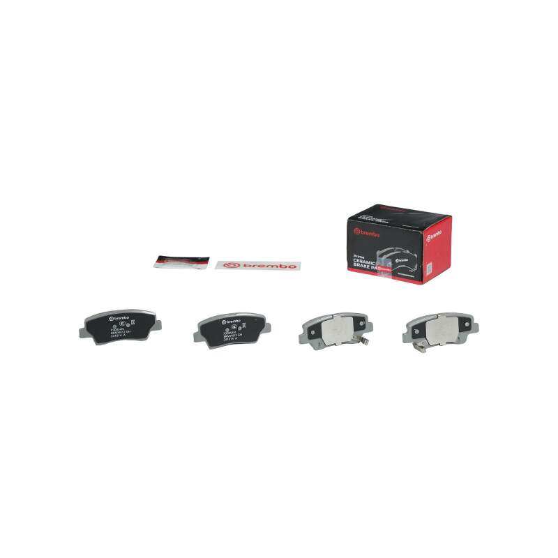 Brembo OE 09-17 Hyundai Azera/11-15 Sonata/Kia Optima PRIME Ceramic Brake Pad - Rear - P30054N