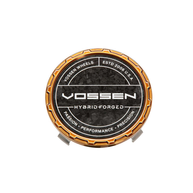 Vossen HF Carbon Billet Sport Cap 2.0 - Large (VHFL) - Transparent Bronze - Forged (Gloss) - CAPBSC2-LG-HF-BZ-F