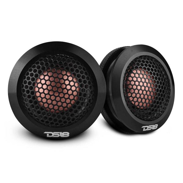 DS18 Deluxe Quality 2.2in Dome Neodymium Aluminum Body 30 Watts RMS 1.1in Titanium Vc 4 ohm - DXQTTI - front view