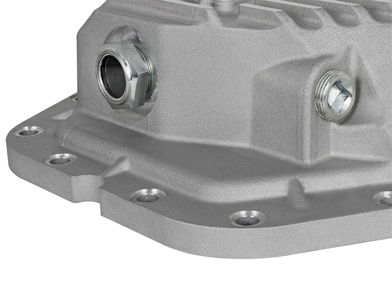 aFe Power Rear Diff Cover Raw Finish 2017 Ford F-350/F-450 V8 6.7L (td) Dana M300-14 (Dually) - 46-70380