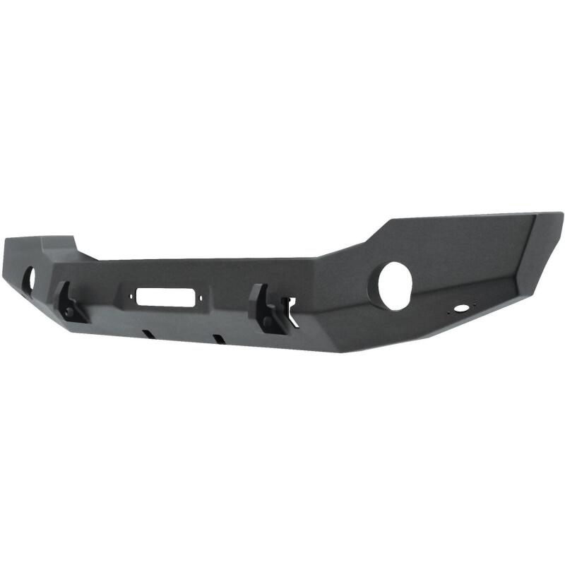 Westin 18-20 Jeep Wrangler JL WJ2 Full Width Front Bumper - Textured Black - 59-80105