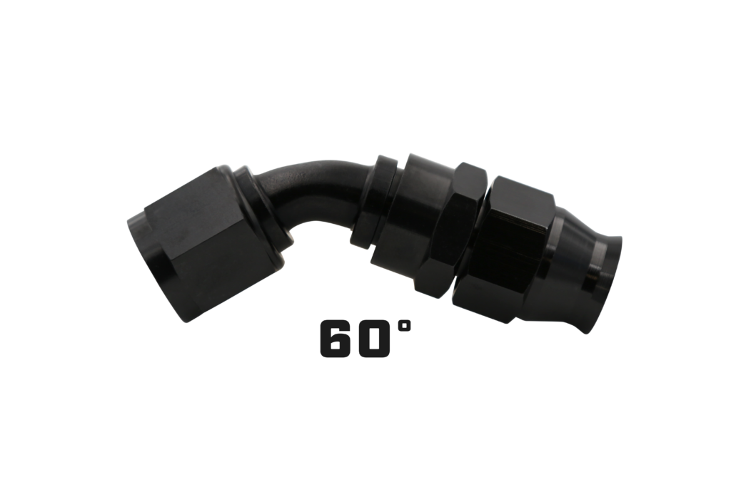 Aeromotive PTFE Hose End - AN-10 - Straight - Black Anodized - 15356