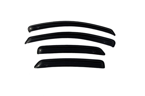 AVS 05-07 Ford Five Hundred Ventvisor Outside Mount Window Deflectors 4pc - Smoke - 94308 for 2005-2007 Ford Five Hundred - f