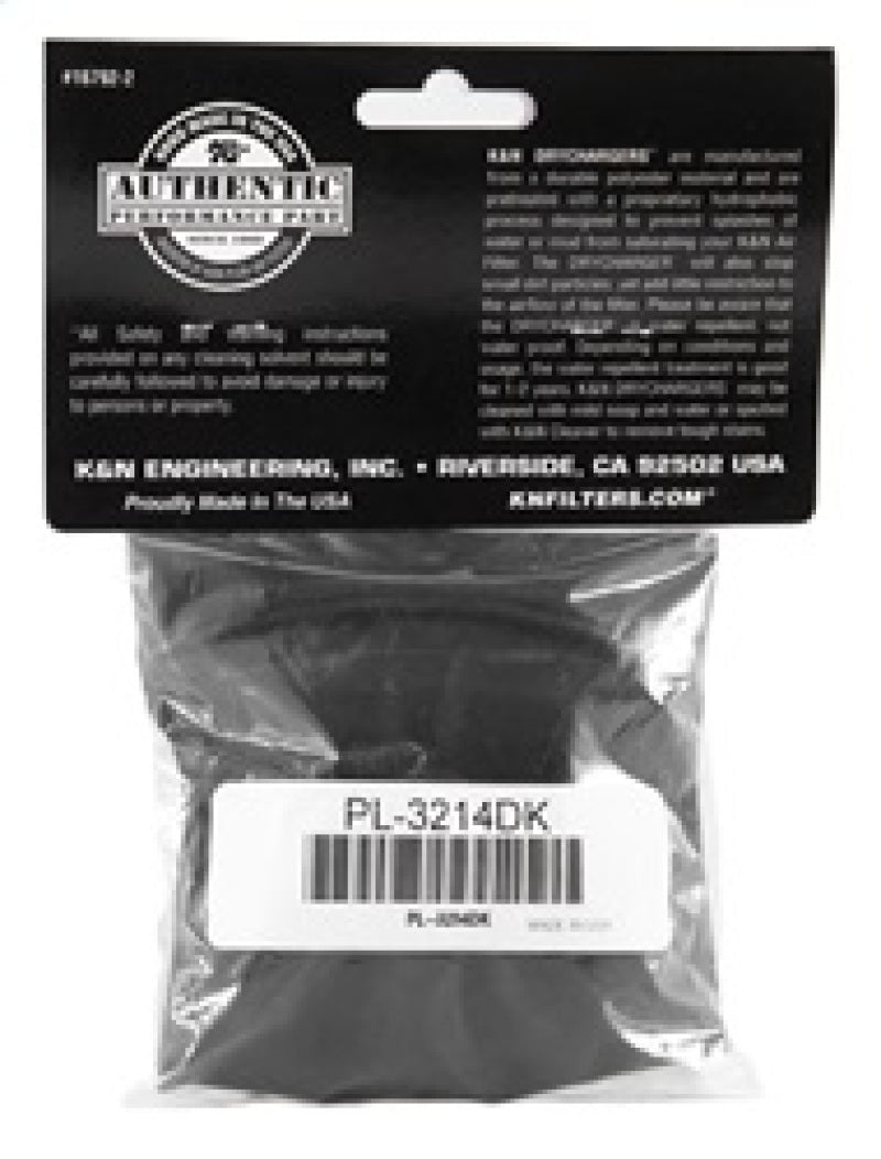 K&N 14-15 Polaris Sportsman Ace Replacement Air Filter Dry Charger Wrap - PL-3214DK