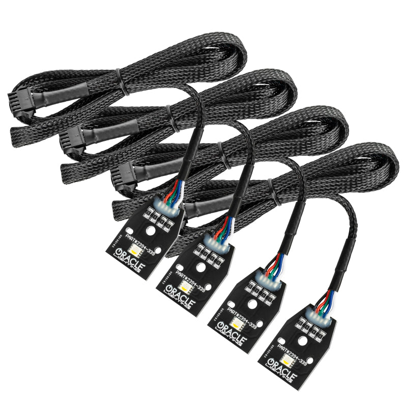 Oracle 15-21 Dodge Charger RGB+W DRL Headlight DRL Upgrade Kit - ColorSHIFT 2 SEE WARRANTY - 1443-333