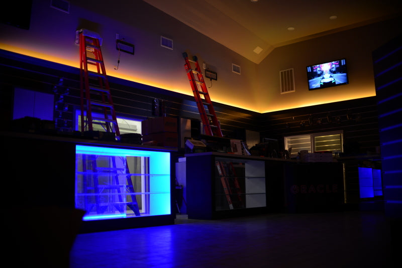 Oracle Exterior Black Flex LED 12in Strip - RGB ColorSHIFT SEE WARRANTY - 3804-333