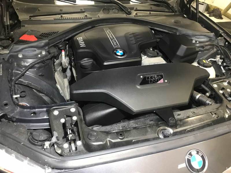 K&amp;N BMW 2-3-4 Series N20 Engine Performance Air Intake System - 57S-2001