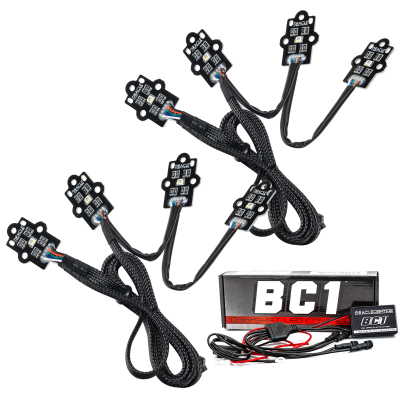 Oracle 20-21 Chevy Silv HD 2500/3500 RGB+W Headlight DRL Kit - w/ BC1 Controller SEE WARRANTY - 1452-335