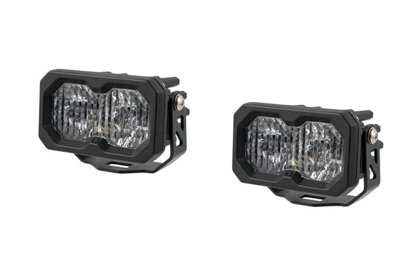 C2 2.0 Max White Combo/Driving Standard ABL (pair) - DD8112P by Diode Dynamics - front view