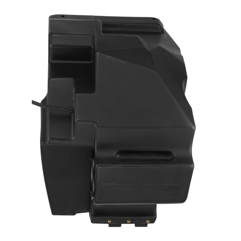 DS18 RZR Pro 20-24 Under Dashboard Subwoofer Enclosure 1 x GEN-X104DCF Included IP65 OEM Fit - RZR-PROFSUB10LD - side view