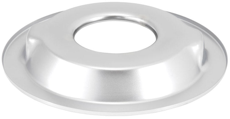 K&N Metal Base Plate 14in OD 5-1/8in Flange Chrome Finish - 85-3549 by K&N Engineering - front view