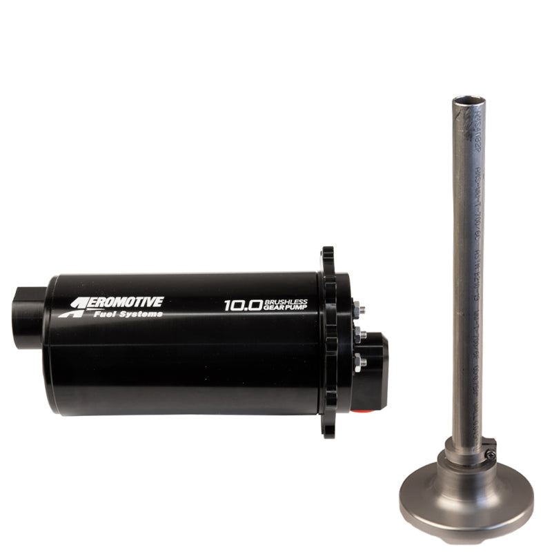 Aeromotive Brushless Spur Gear Fuel Pump w/TVS Controller - Universal - In-Tank - 90 Deg - 10gp - 19324