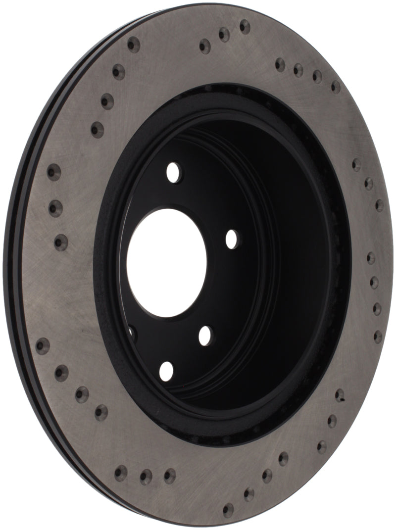 StopTech 08-09 Infiniti EX35 / 05-08 G35 / 09 G37 / 06-09 M35/M45 Drilled Left Rear Rotor - 128.42088L