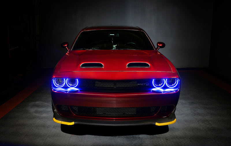 Oracle 15-21 Dodge Challenger Dynamic Surface Mount Headlight Halo Kit - - Dynamic SEE WARRANTY - 3990-332