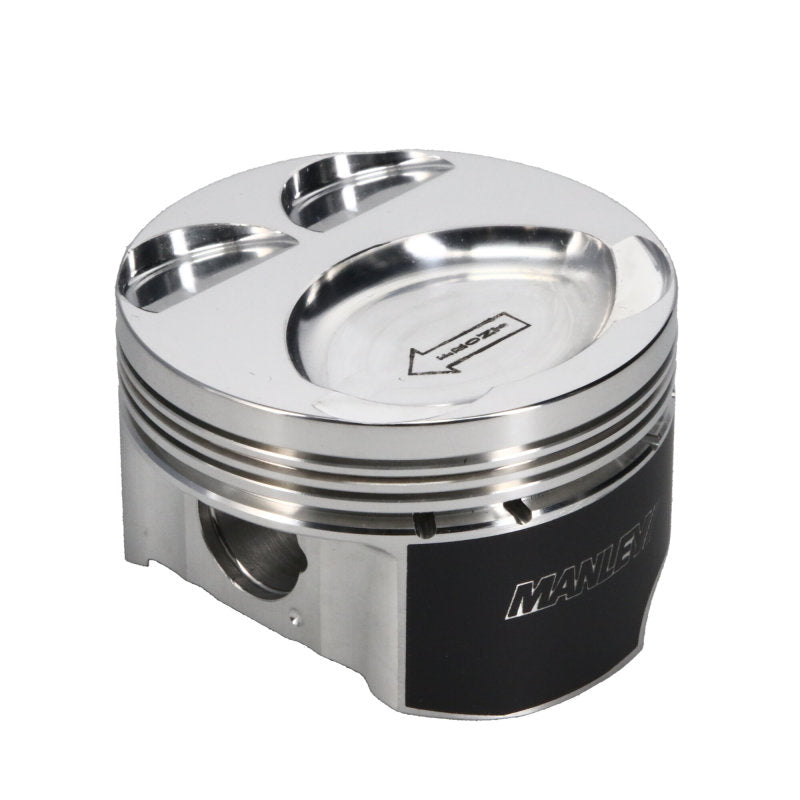Manley MazdaSpeed 3 MZR 2.3L 87.75mm Bore -13.3cc Dome 9.5:1 CR  Pistons w/ Rings - Set of 4 - 630002C-4