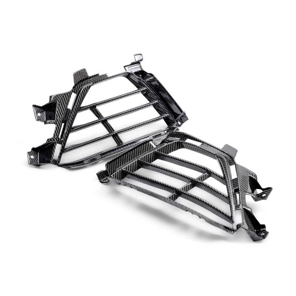 Anderson Composites 22-24 Cadillac CT5 Black Wing Type-OE Carbon Fiber Lower Grille - AC-LV22CT5BW by Anderson Composites